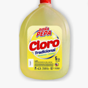 CLORO LIQUIDO 5 LITROS DOÑA PEPA