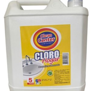 CLORO CONCENTRADO  5 LITROS CLEAN CENTER