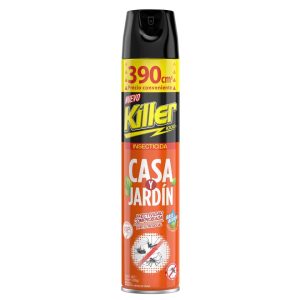 INSECTICIDA CASA Y JARDIN 390 CC KILLER