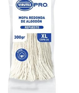 MOPA REDONDA DE ALGODÓN XL / 300 GRS VIRUTEX PRO