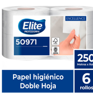 PAPEL HIGIENICO EXCELLENCE  6*250 MTS ELITE
