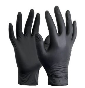 GUANTE NITRILO NEGRO TALLA L /100 UNIDADES CLEAN CARRIER