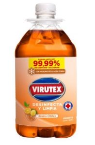 LIMPIA PISO 4 LITROS CITRICO VIRUTEX