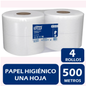 PAPEL HIGIENICO UNIVERSAL 4*500 MTS TORK