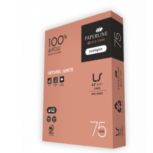 RESMA CARTA 500 HOJAS 75 GR PAPERLINE EYE CARE
