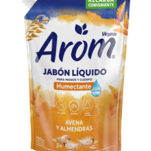 JABON AVENA Y ALMENDRAS 750 ML AROM