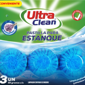 PASTILLA ESTANQUE AZUL 3*1 ULTRA CLEAN